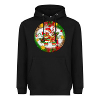 Black Christmas Pinata Ornament Heavyweight Hoodie - Artiststas