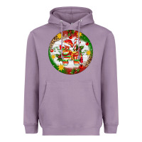 Lavender Christmas Pinata Ornament Heavyweight Hoodie - Artiststas