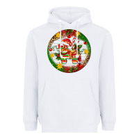 White Christmas Pinata Ornament Heavyweight Hoodie - Artiststas