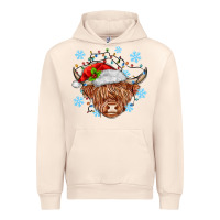 Sandshell christmas cow Urban Hoodie - MaliasSmallBusiness
