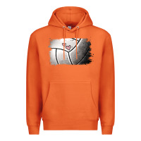 Carrot Volleyball Brushstroke Premium Hoodie - RanaPortraitStore