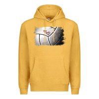Mustard Volleyball Brushstroke Premium Hoodie - RanaPortraitStore
