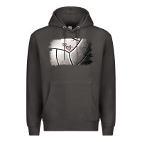 Smoke Volleyball Brushstroke Premium Hoodie - RanaPortraitStore