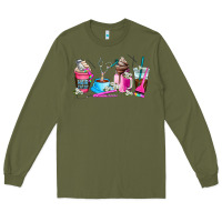 Hair Stylist Coffee Cup Long Sleeve Tee | Teevron