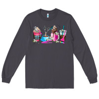 Smoke hair stylist coffee cup Long Sleeve Tee - AdoDesignShop