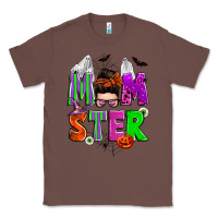 Chestnut halloween momster messy bun Classic Tee - Zillion Design Studio