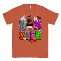 Copper halloween momster messy bun Classic Tee - Zillion Design Studio