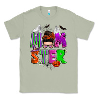 Matcha halloween momster messy bun Classic Tee - Zillion Design Studio