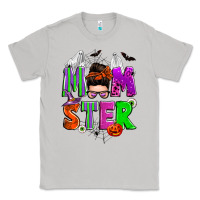 Moon Dust halloween momster messy bun Classic Tee - Zillion Design Studio