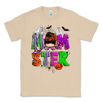 Mushroom halloween momster messy bun Classic Tee - Zillion Design Studio