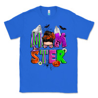 True Royal halloween momster messy bun Classic Tee - Zillion Design Studio