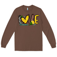 Chestnut love summer lemon Long Sleeve Tee - Zillion Design Studio