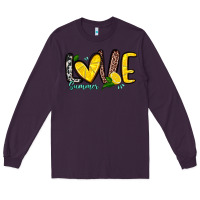 Plum love summer lemon Long Sleeve Tee - Zillion Design Studio