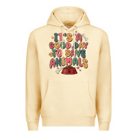 Pina Colada it's a good day to save animals Premium Hoodie - MaliasSmallBusiness