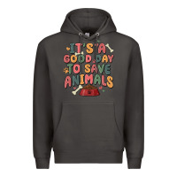 Smoke it's a good day to save animals Premium Hoodie - MaliasSmallBusiness