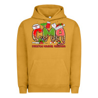 Pigment Peanut Butter cma certified medical assistant Urban Hoodie - MaliasSmallBusiness