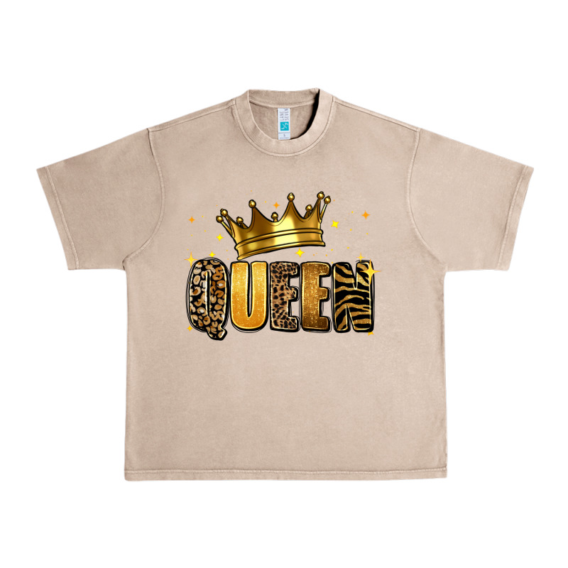 Queen Glitter Urban Heavy Tee by RanaPortraitStore | Teevron