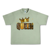 Oil Green queen glitter Urban Heavy Tee - RanaPortraitStore