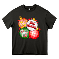 Asphalt merry christmas ball Heavy Core Tee - CowhideDigitalArt