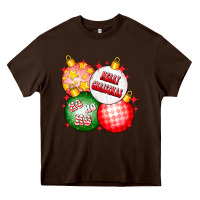Merry Christmas Ball Heavy Core Tee | Teevron