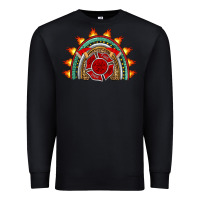 Black firefighter rainbow Premium Sweatshirt - Artiststas