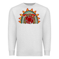 Oatmeal Heather firefighter rainbow Premium Sweatshirt - Artiststas