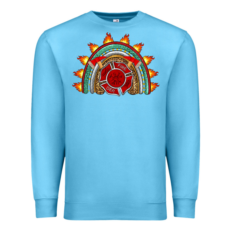 Firefighter Rainbow Premium Sweatshirt by Artiststas | Teevron