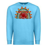 Ocean Blue firefighter rainbow Premium Sweatshirt - Artiststas