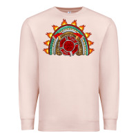 Pale Pink firefighter rainbow Premium Sweatshirt - Artiststas