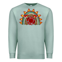 Seafoam firefighter rainbow Premium Sweatshirt - Artiststas