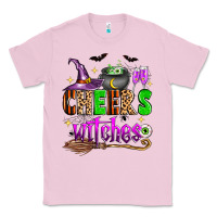 Bubblegum Pink Cheers witches Classic Tee - Zillion Design Studio