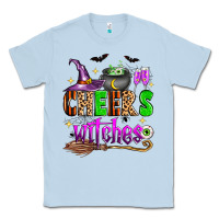 Dusty Blue Cheers witches Classic Tee - Zillion Design Studio
