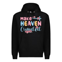 Black make heaven crowded Premium Hoodie - MaliasSmallBusiness