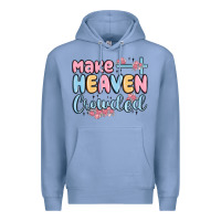 Colony Blue make heaven crowded Premium Hoodie - MaliasSmallBusiness