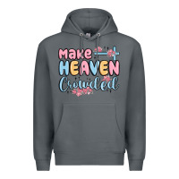 Rock make heaven crowded Premium Hoodie - MaliasSmallBusiness