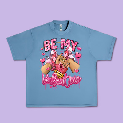 Urban Heavy Tee be my valentine light skinned girl sneakers