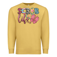 Antique Gold scrub life Premium Sweatshirt - BundleAndBundleShop