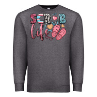 Charcoal Heather scrub life Premium Sweatshirt - BundleAndBundleShop