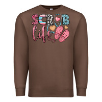 Chestnut scrub life Premium Sweatshirt - BundleAndBundleShop