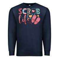 Navy scrub life Premium Sweatshirt - BundleAndBundleShop