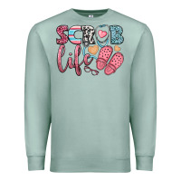 Seafoam scrub life Premium Sweatshirt - BundleAndBundleShop