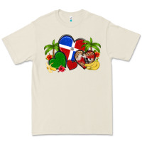 Bone dominican republic hearts Premium Tee - Artiststas