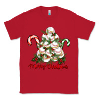 Red merry christmas baseball Classic Tee - RanaPortraitStore