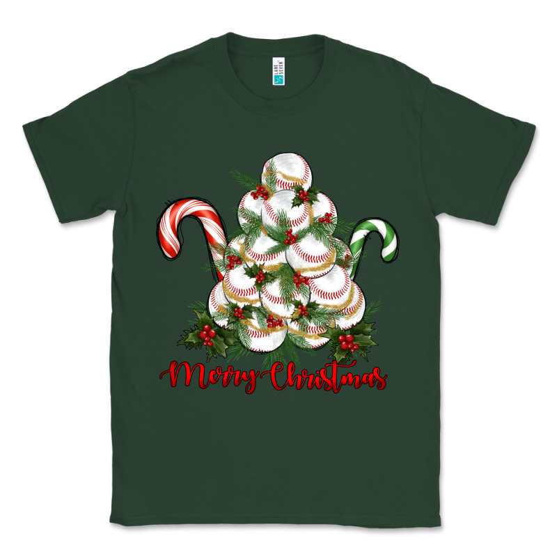 Merry Christmas Baseball Classic Tee by RanaPortraitStore | Teevron