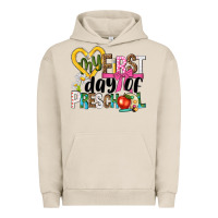 My First Day Of Preschool Urban Hoodie | Teevron