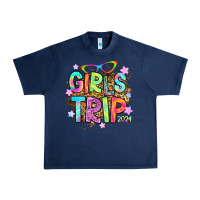 Navy girls trip 2024 Urban Heavy Tee - RanaPortraitStore