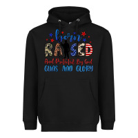 Black born raised and protected by god guns and glory Heavyweight Hoodie - JahusDesignShop