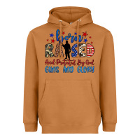 Meerkat born raised and protected by god guns and glory Heavyweight Hoodie - JahusDesignShop