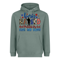 Sage born raised and protected by god guns and glory Heavyweight Hoodie - JahusDesignShop