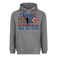 Storm born raised and protected by god guns and glory Heavyweight Hoodie - JahusDesignShop